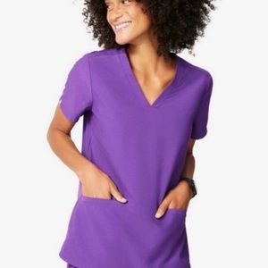 NEVER WORN Ultra Violet FIGS Casma Small